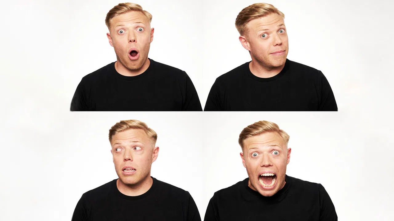 Rob Beckett's Savage Socials backdrop