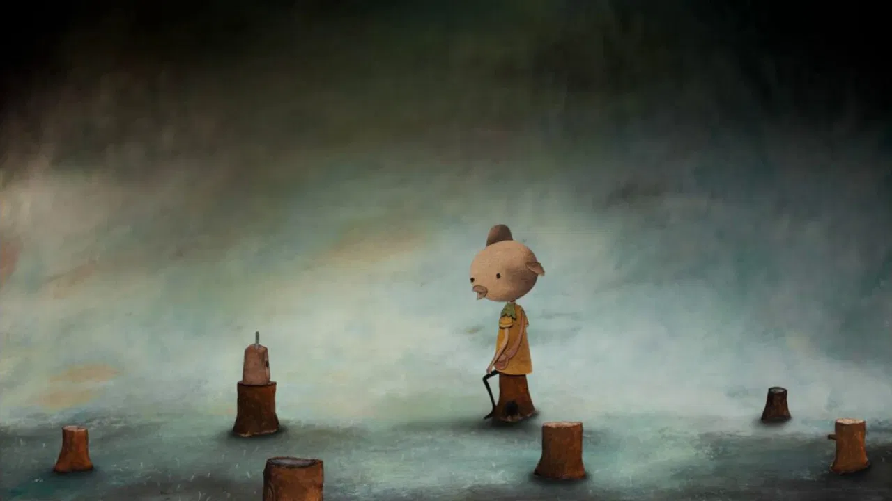 I Found a Box backdrop