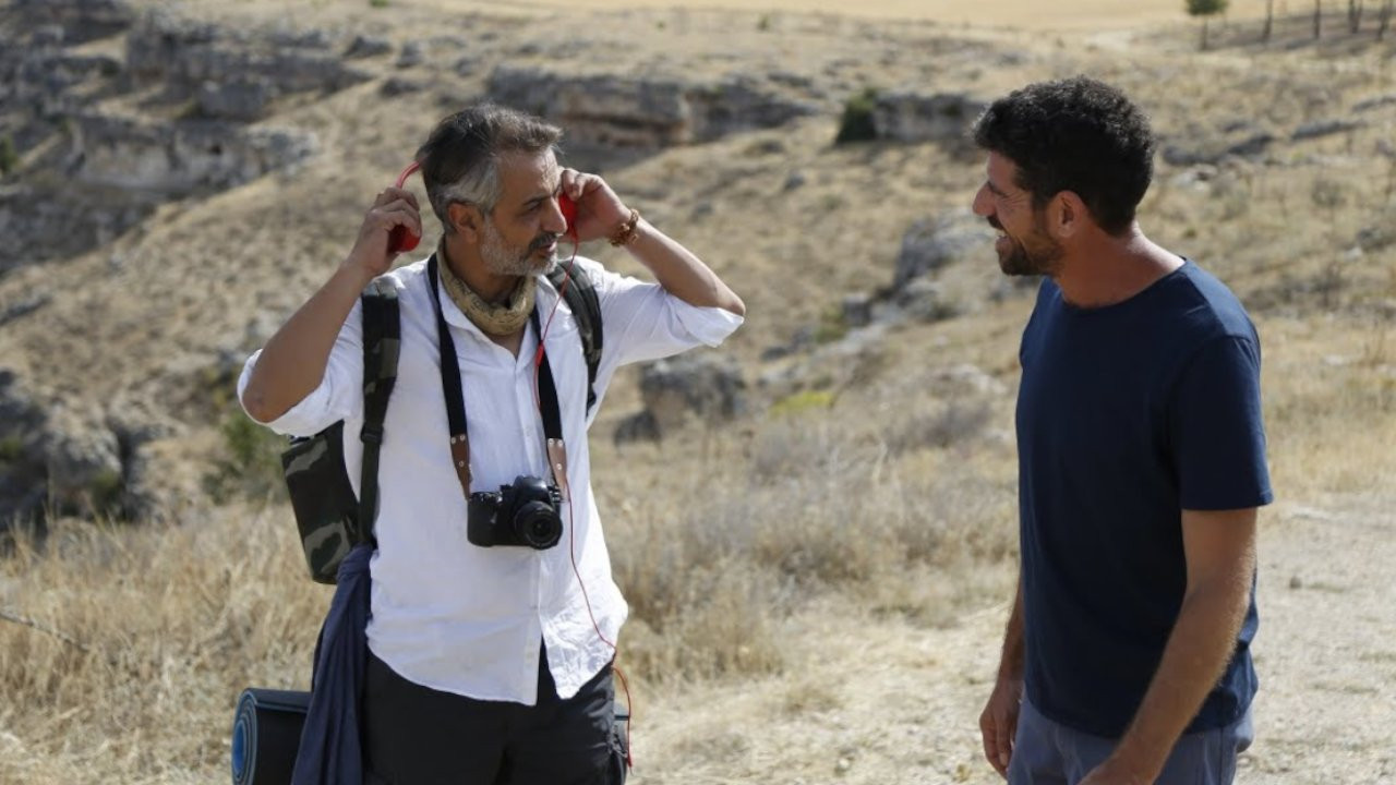 Above the clouds backdrop