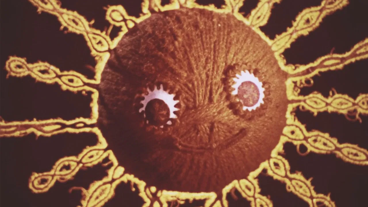 The Thread and the Kitten backdrop