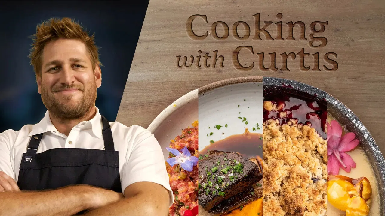 Cooking with Curtis backdrop