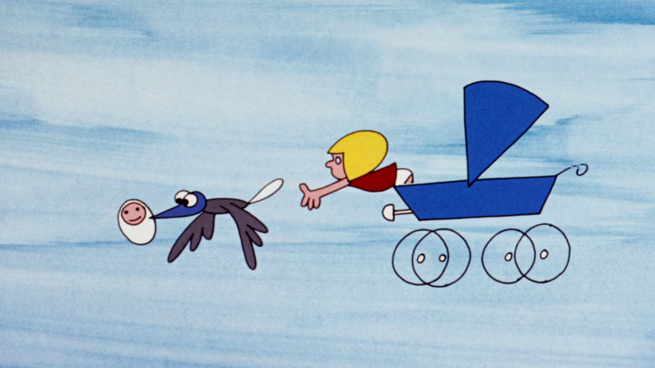 Dita in the Air backdrop