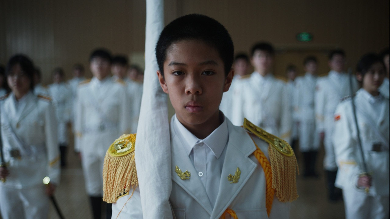 12 Moments Before the Flag-Raising Ceremony backdrop