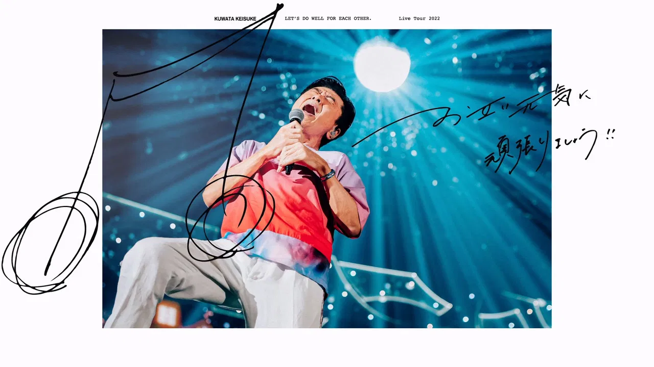 お互い元気に頑張りましょう!! -Live at TOKYO DOME- backdrop