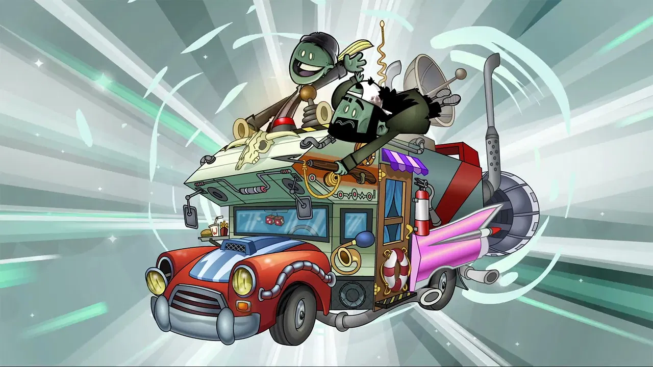 Plants vs. Zombies vs. Jay and Silent Bob backdrop