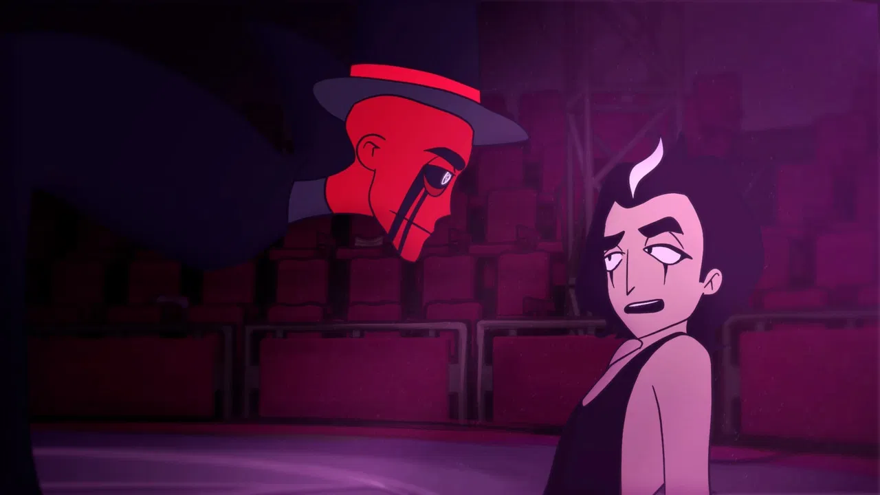 Inferno Circus backdrop