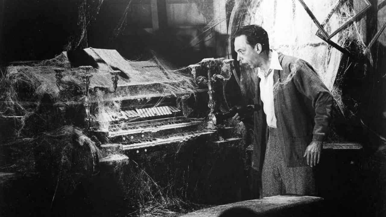 The Ghost and Mr. Chicken backdrop