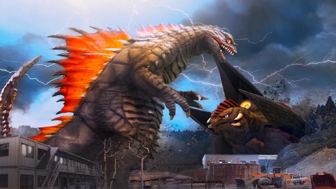 War of the Ninja Monsters: Jaron vs Goura backdrop