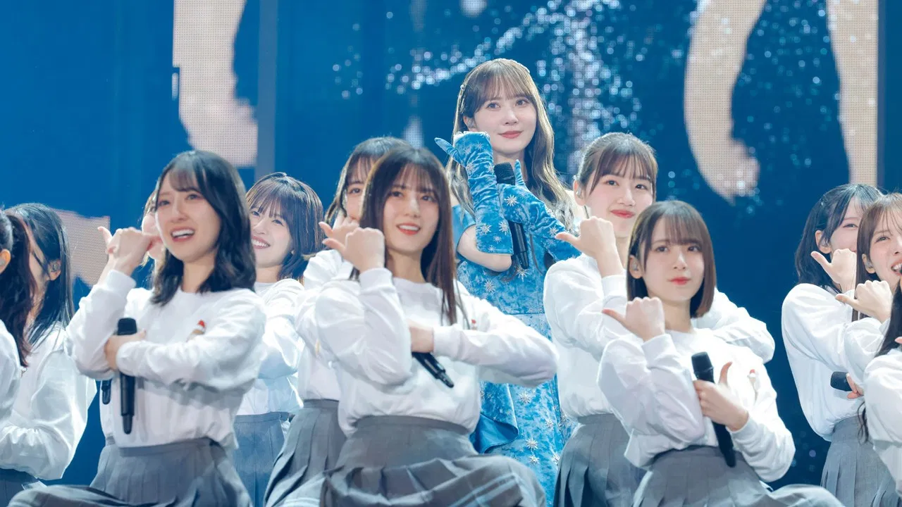 日向坂46「卒業写真だけが知ってる」 Live from Happy Magical Tour 2024 @ 東京ドーム backdrop