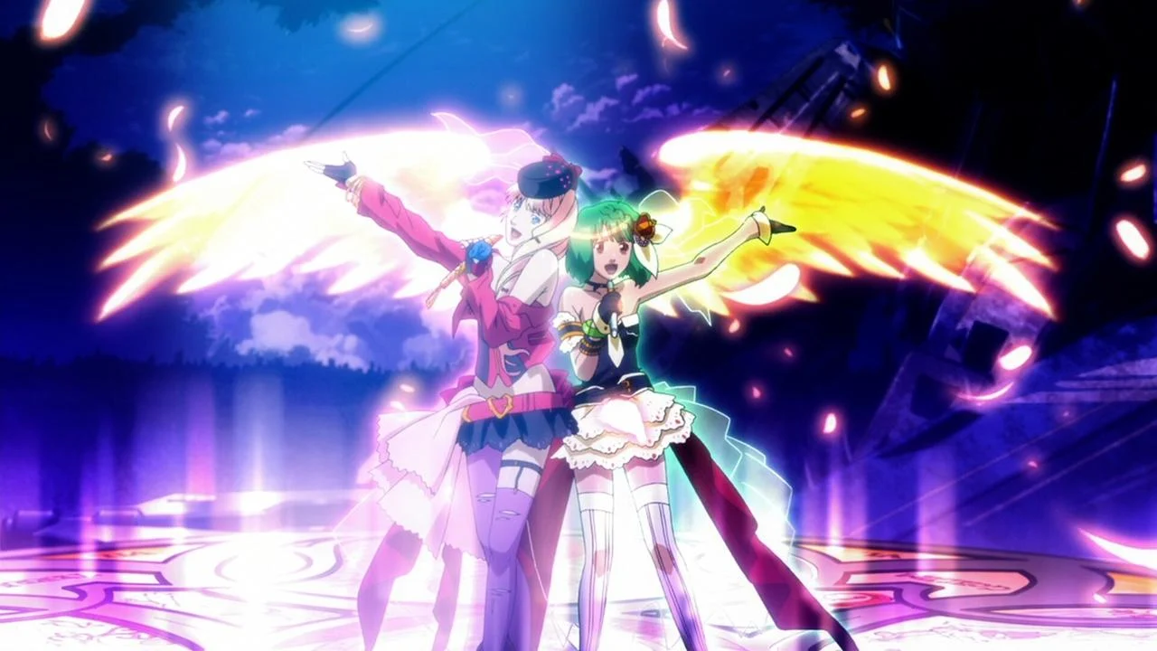 Macross Frontier: The Wings of Farewell backdrop