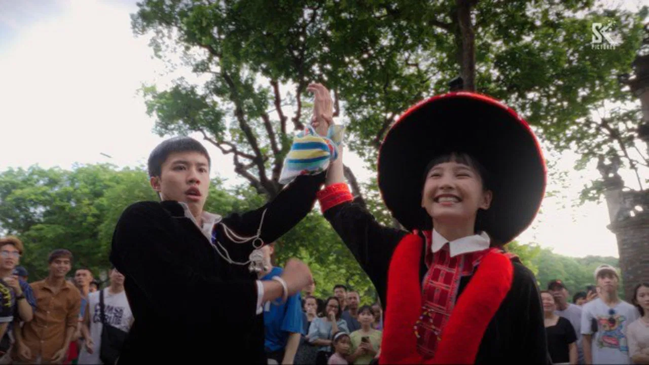 Walking in the Bright Sky backdrop