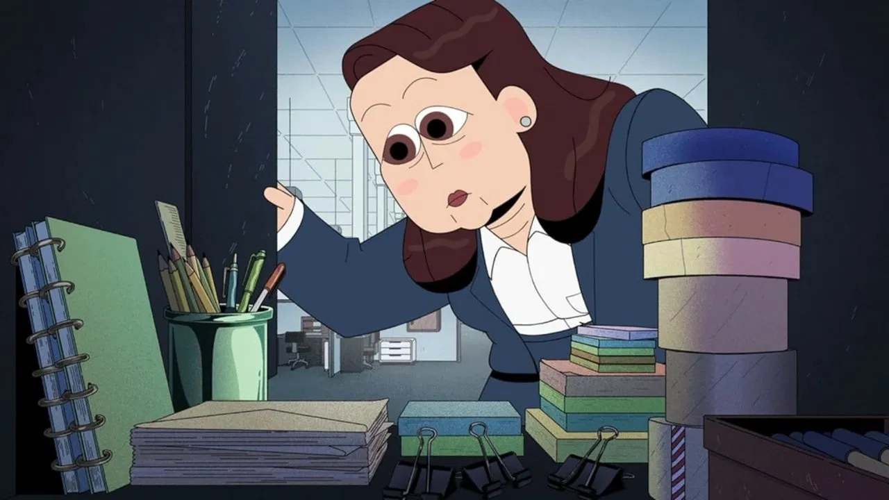 Carol & the End of the World backdrop