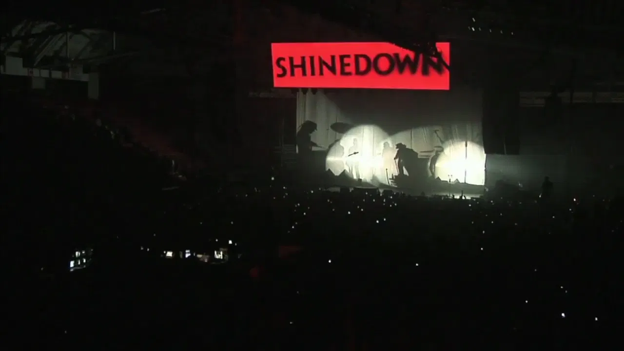 Shinedown: Somewhere in the Stratosphere backdrop
