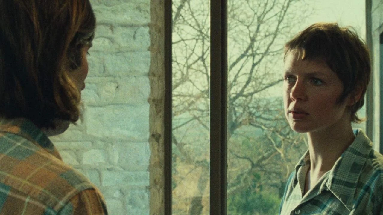 The Crying Woman backdrop