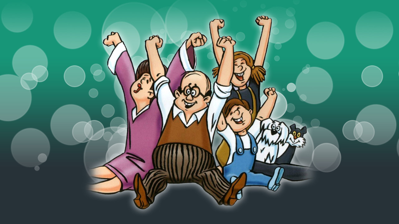 Üzenet a jövőből - A Mézga család különös kalandjai backdrop