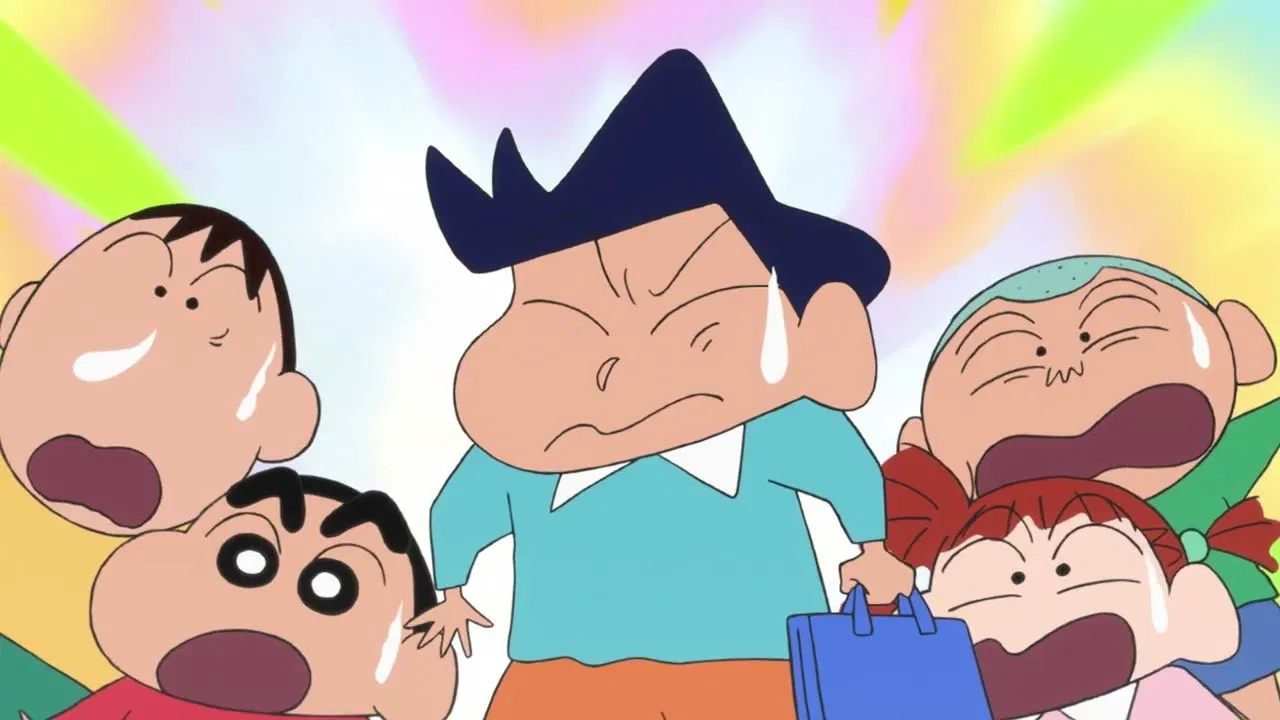 Crayon Shin-chan: Visitor from Outer Space backdrop