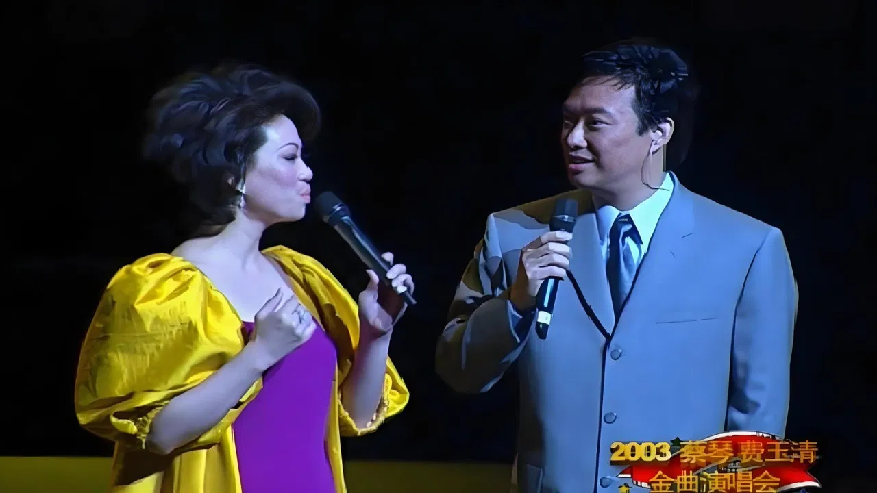 蔡琴费玉清2003上海演唱会 backdrop
