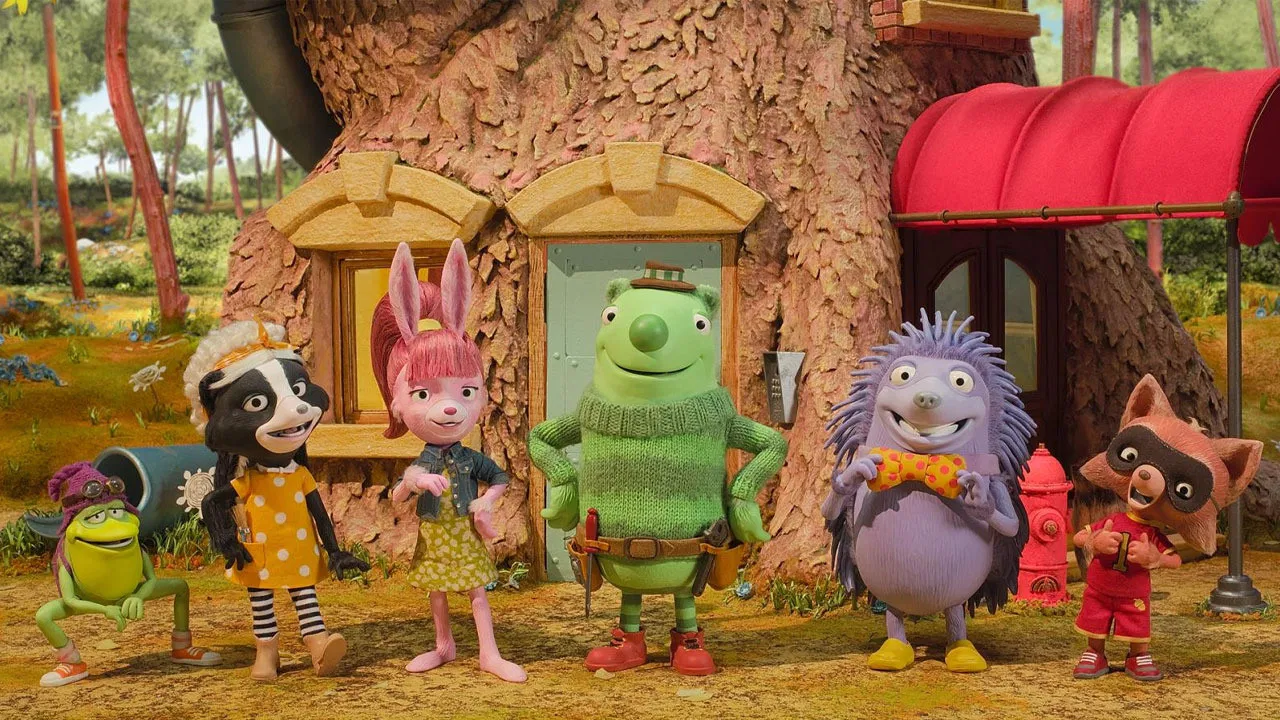 Norman Picklestripes backdrop