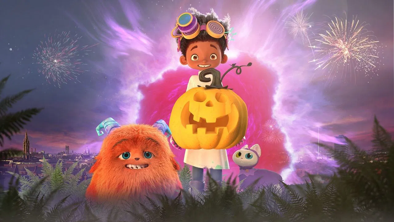 The Ghastly Ghoul backdrop