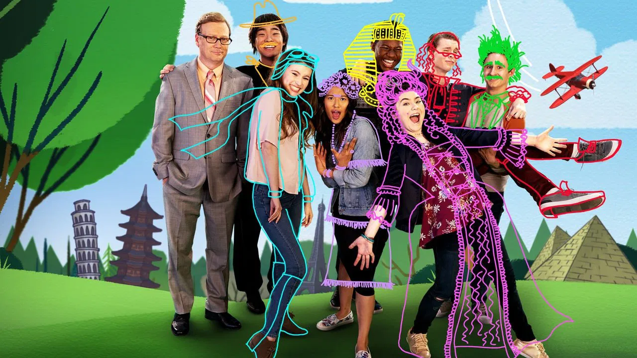 The Who Was? Show backdrop