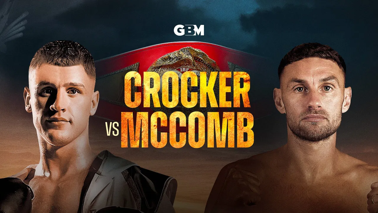 Ben Crocker vs. Sean McComb backdrop