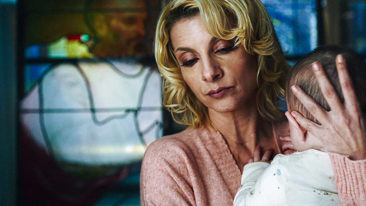 Holy Family backdrop