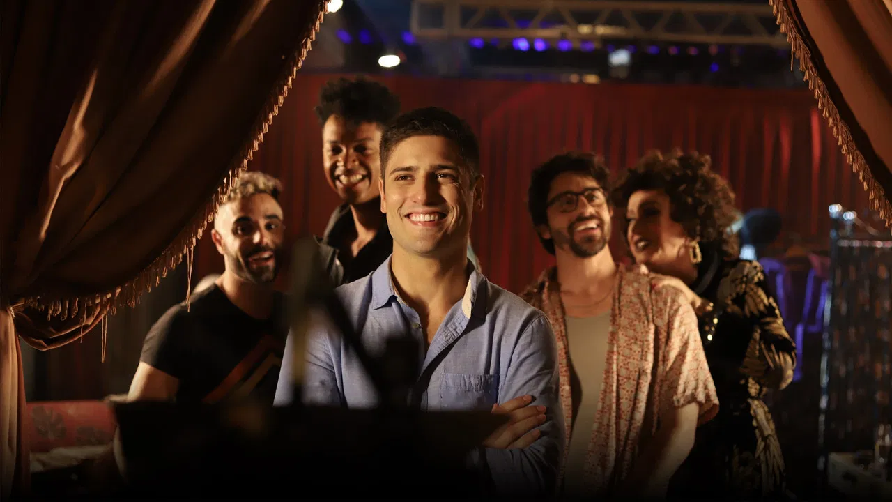 There's Something About Mario backdrop