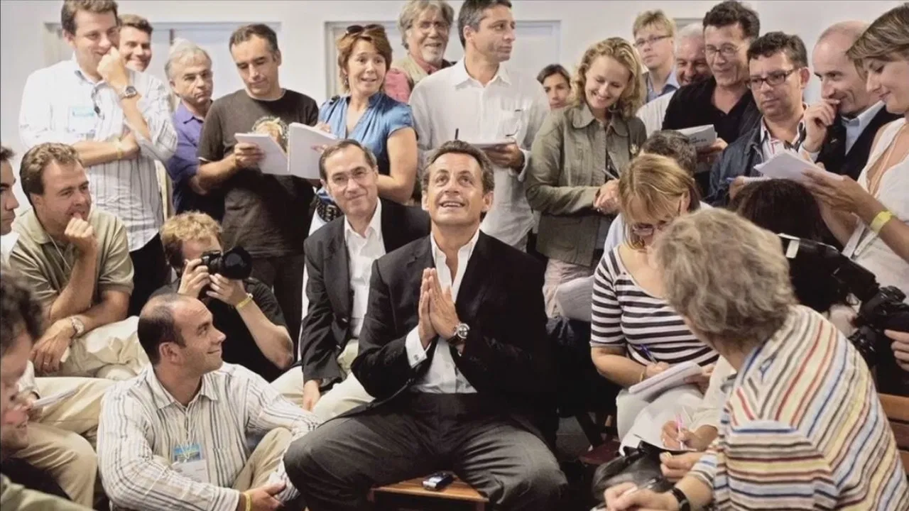 Looking for Nicolas Sarkozy backdrop