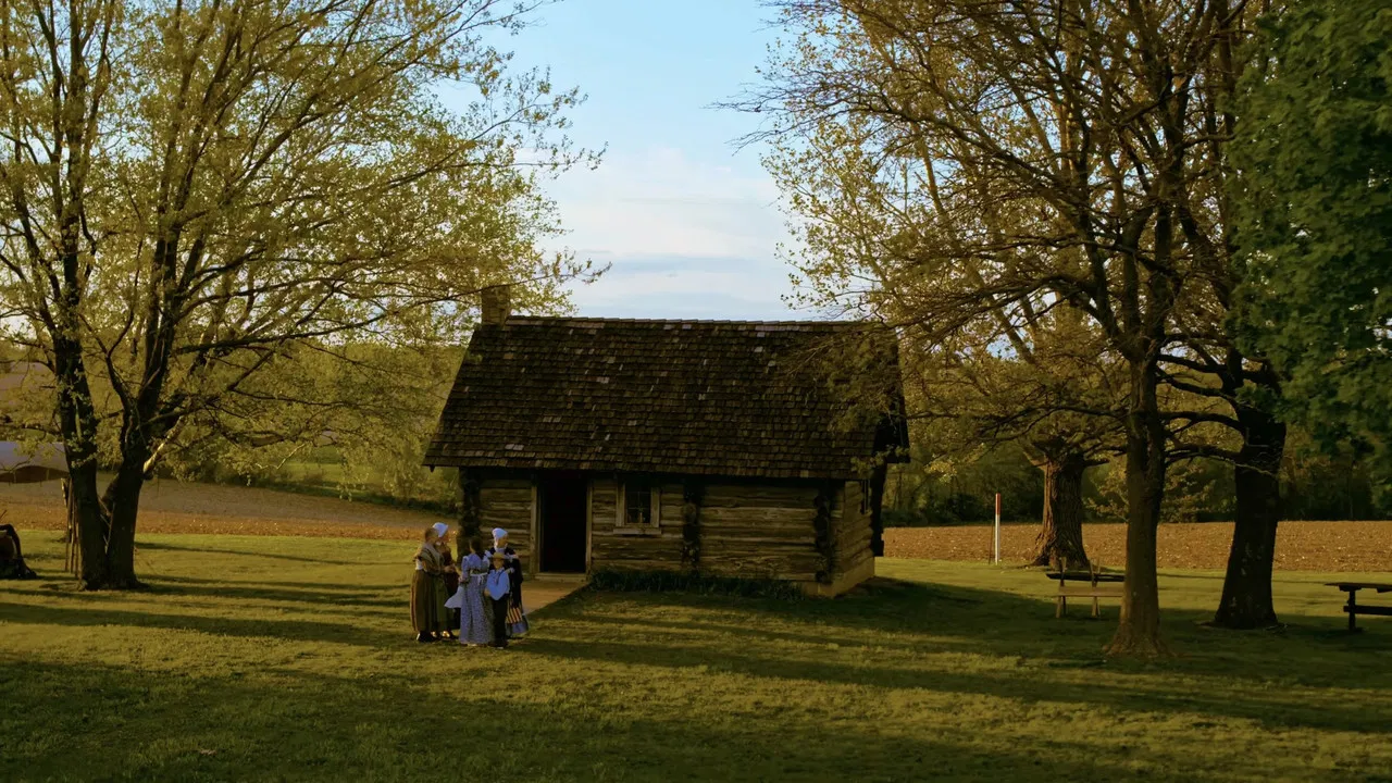 Little House Homecoming backdrop