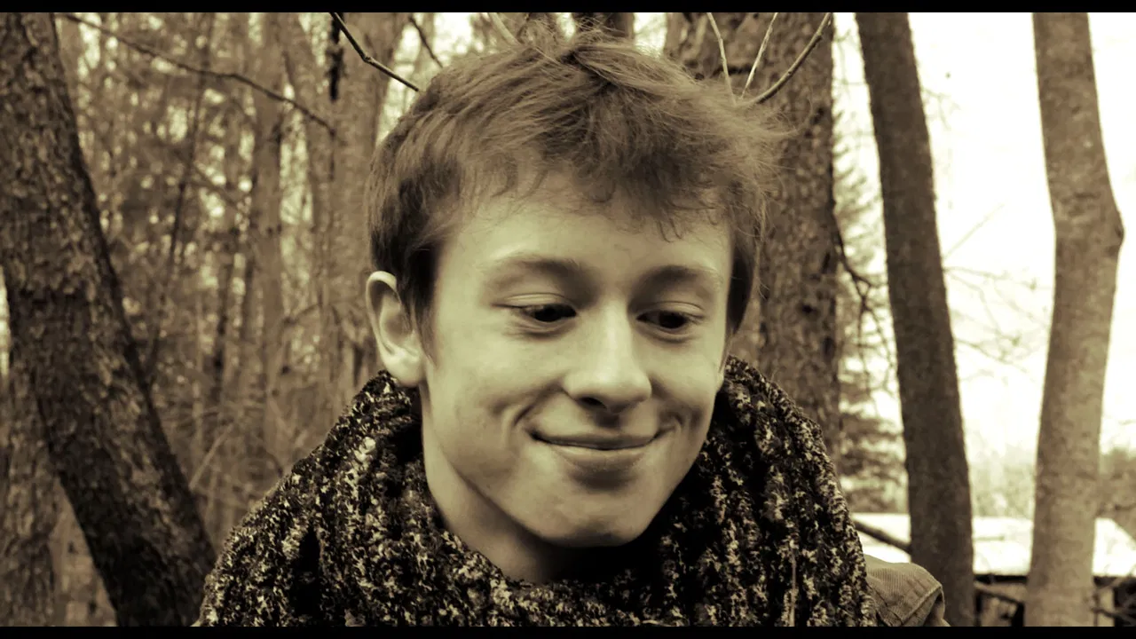 A Man Split in Two backdrop