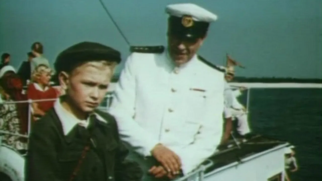 Lights on the River backdrop