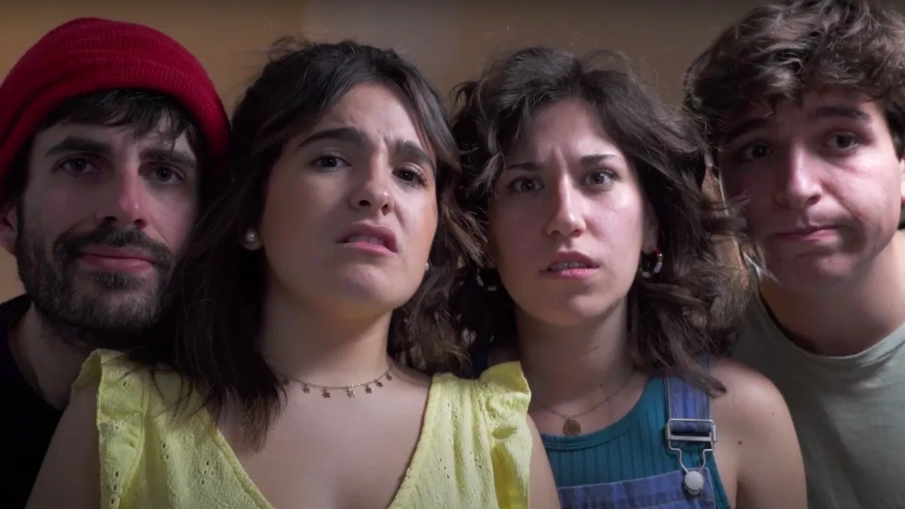 Una mierda de corto backdrop