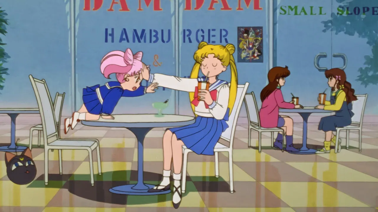 Sailor Moon: Make Up! Sailor Senshi backdrop