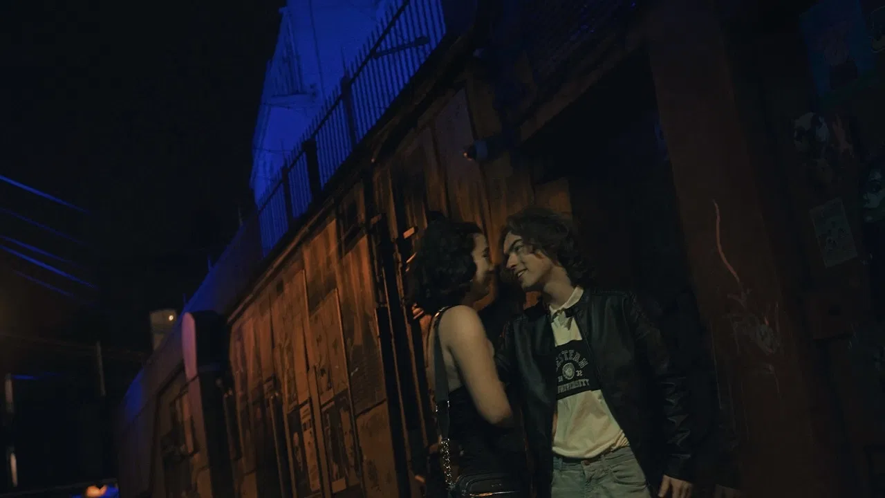 Like a Bolt from the Blue backdrop