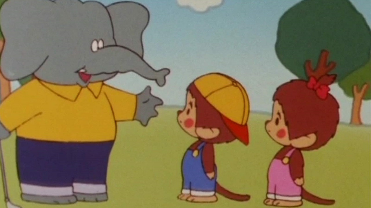 Monchhichi Twins backdrop