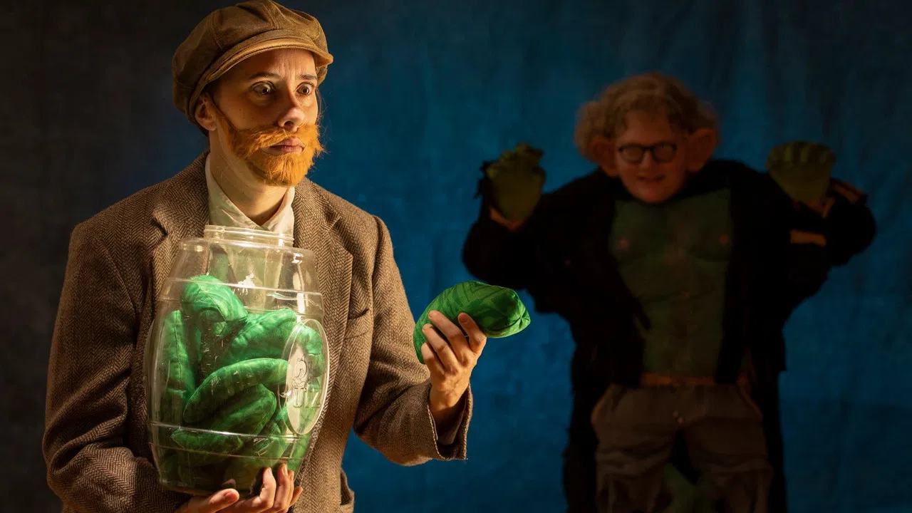 Hershel and the Hanukkah Goblins backdrop