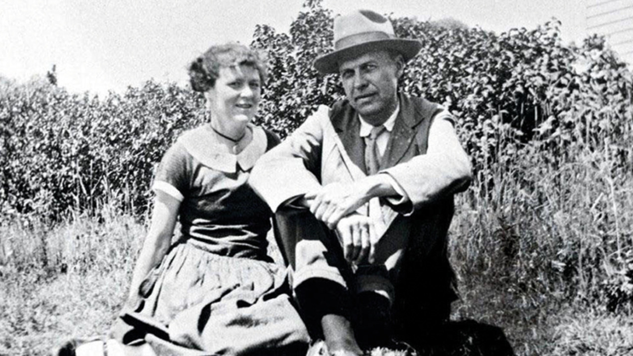 Edward et Jo Hopper, un si violent silence backdrop