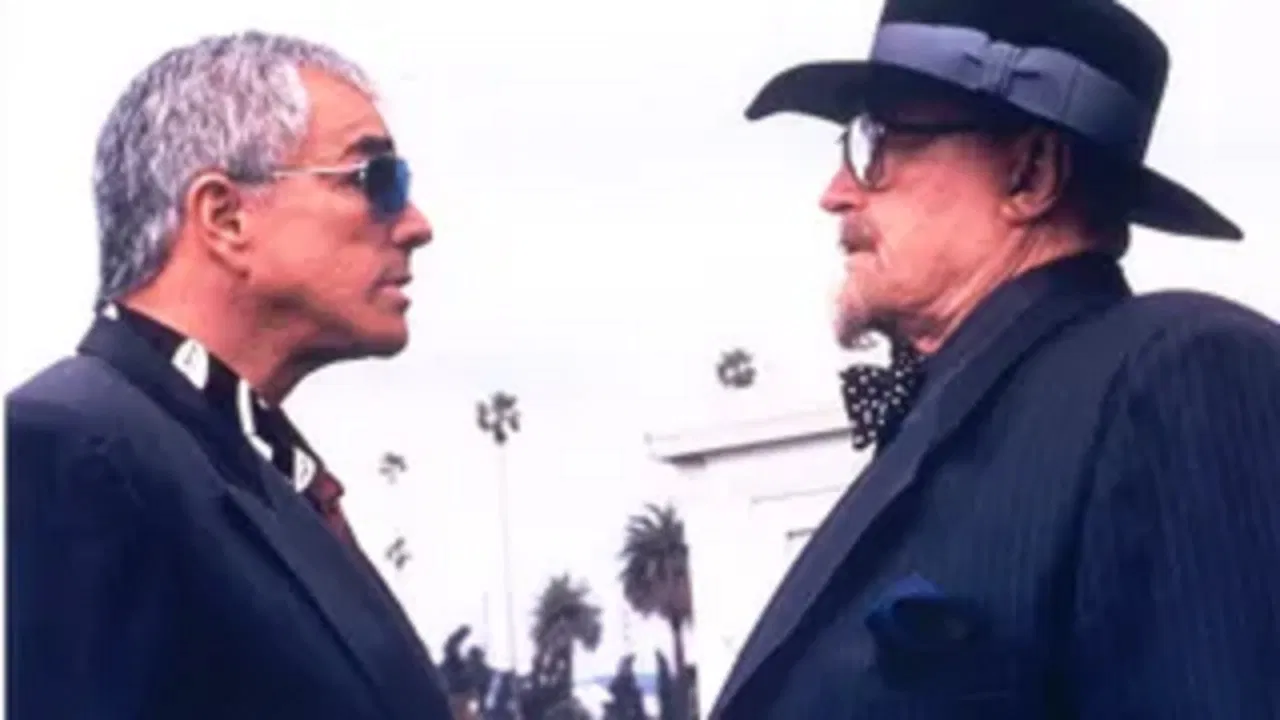 The Hollywood Sign backdrop