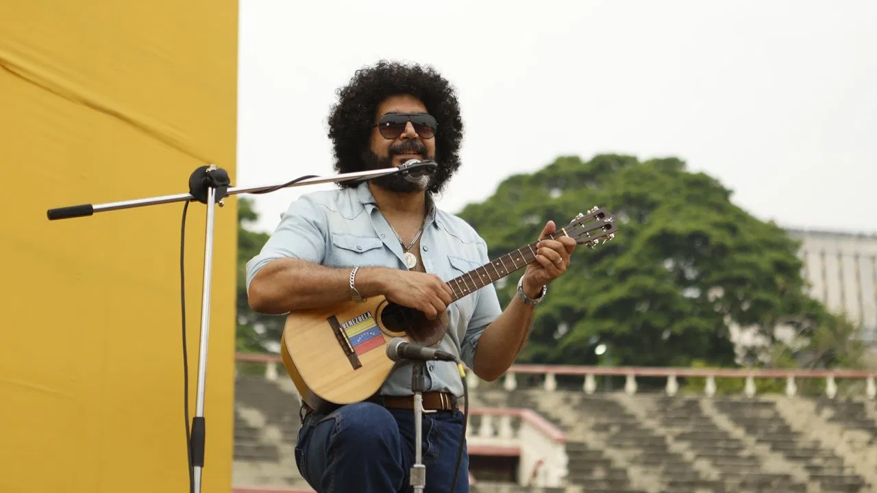 Alí Primera backdrop