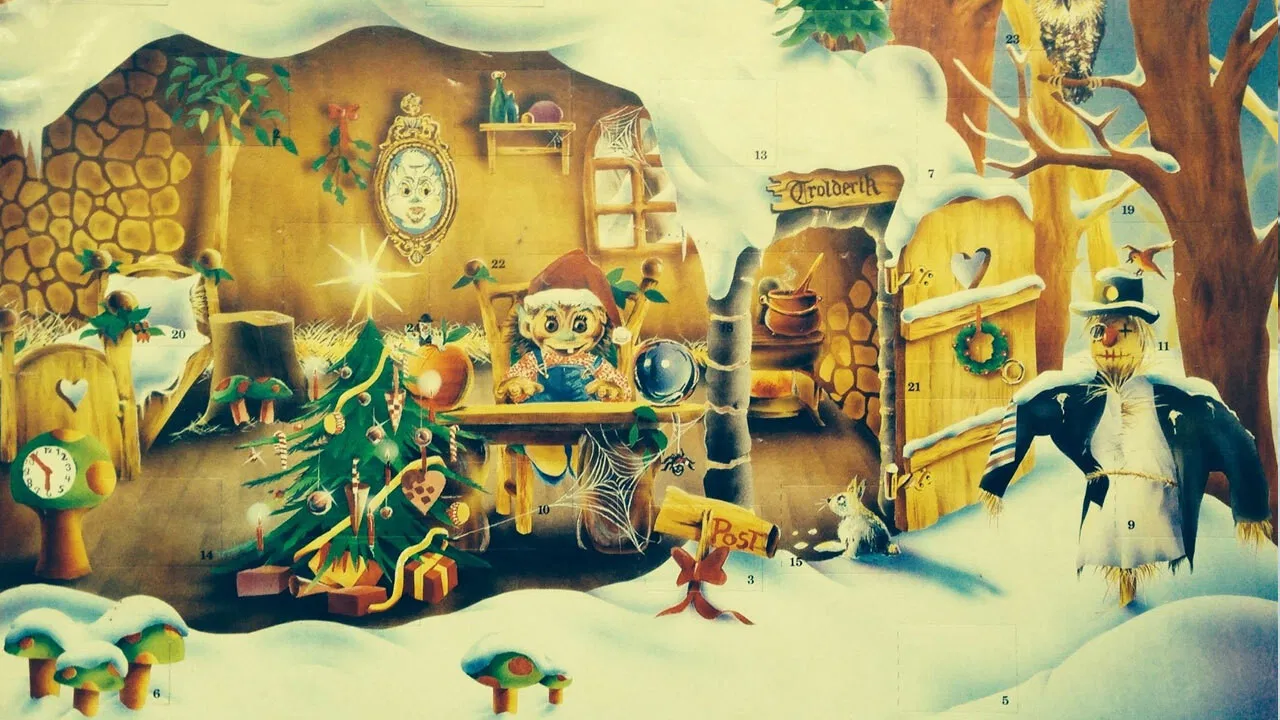 Trolderik og nisserne backdrop