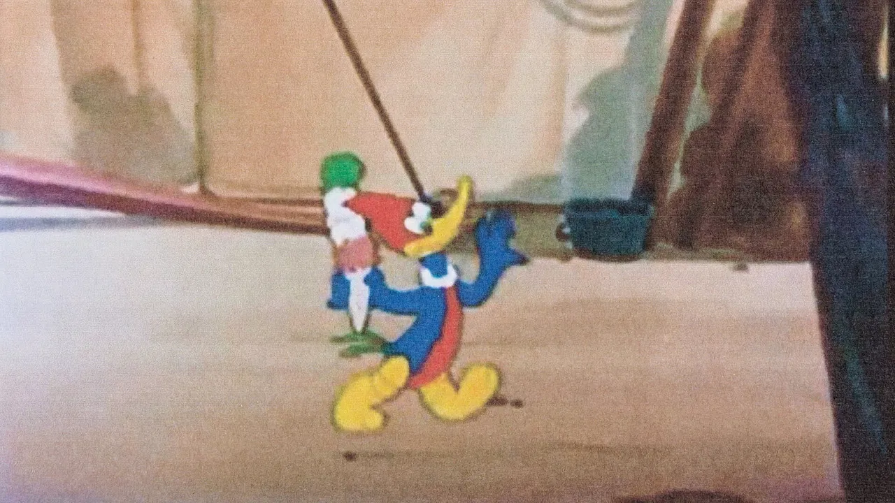 The Dizzy Acrobat backdrop