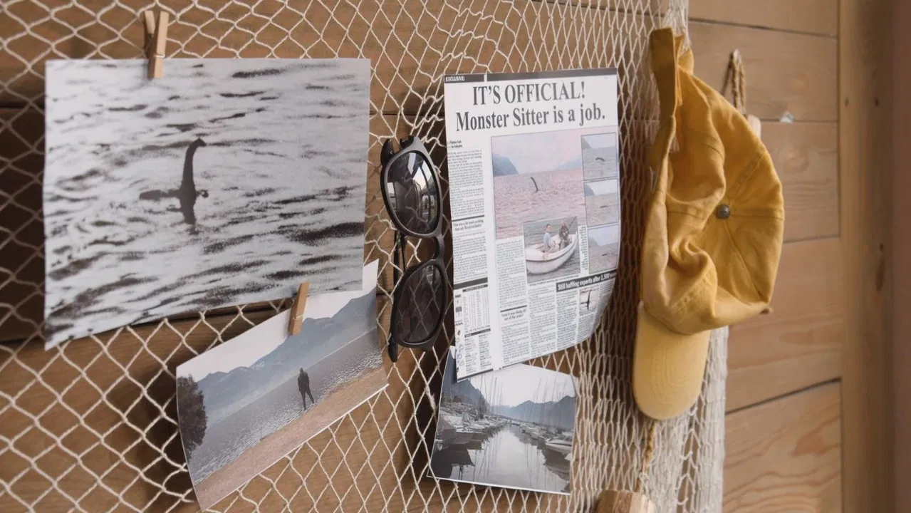 Monster Sitter backdrop