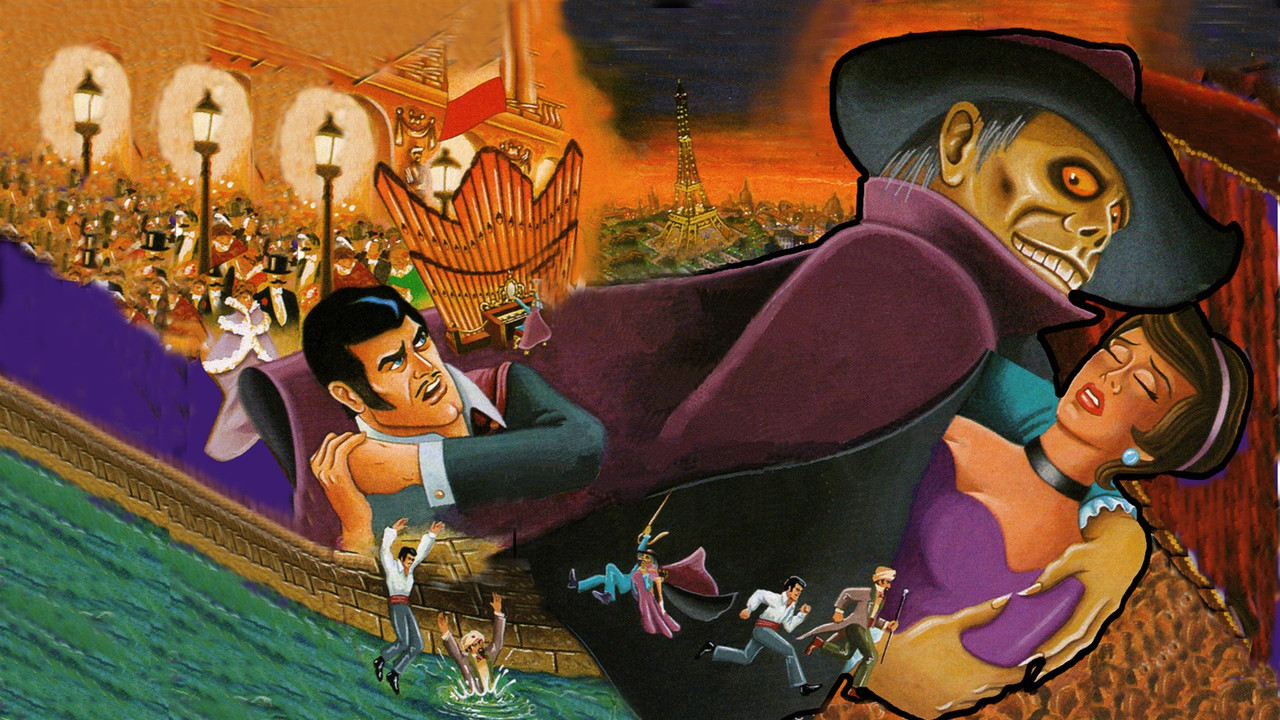 The Phantom of the Opera backdrop