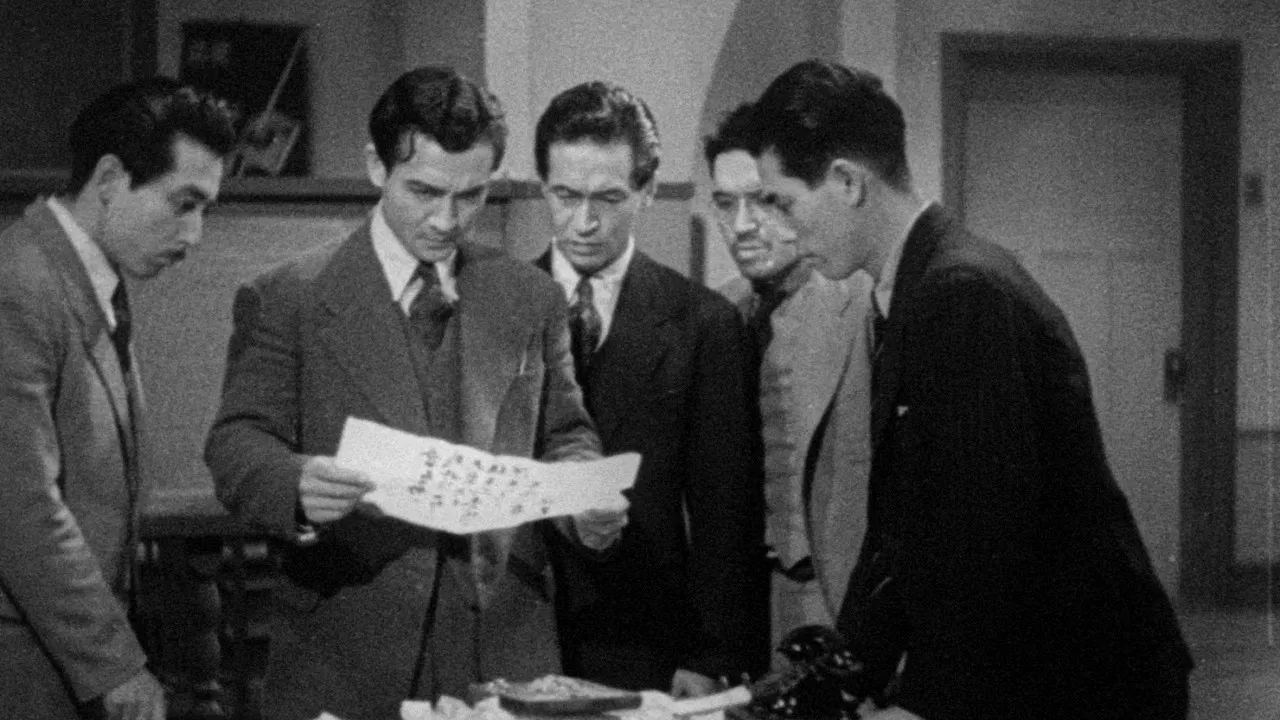 A Face Glowing at Night backdrop