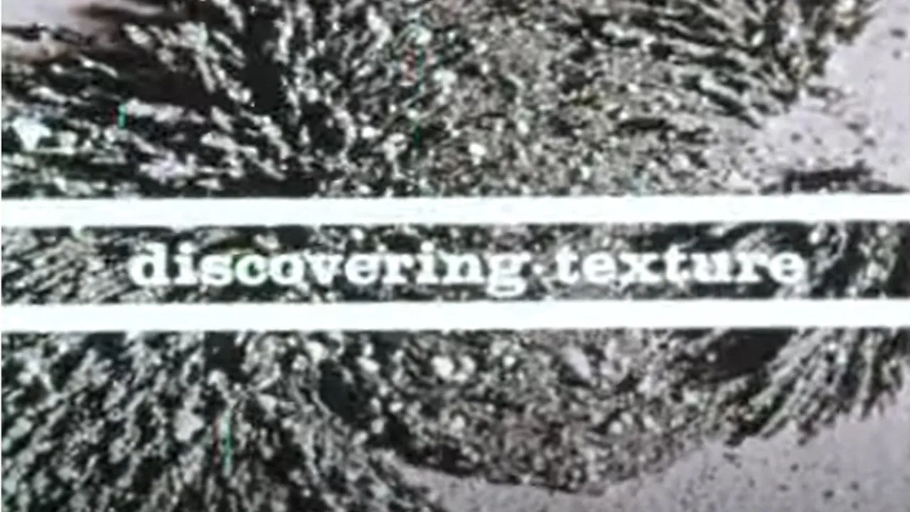 Discovering Texture backdrop