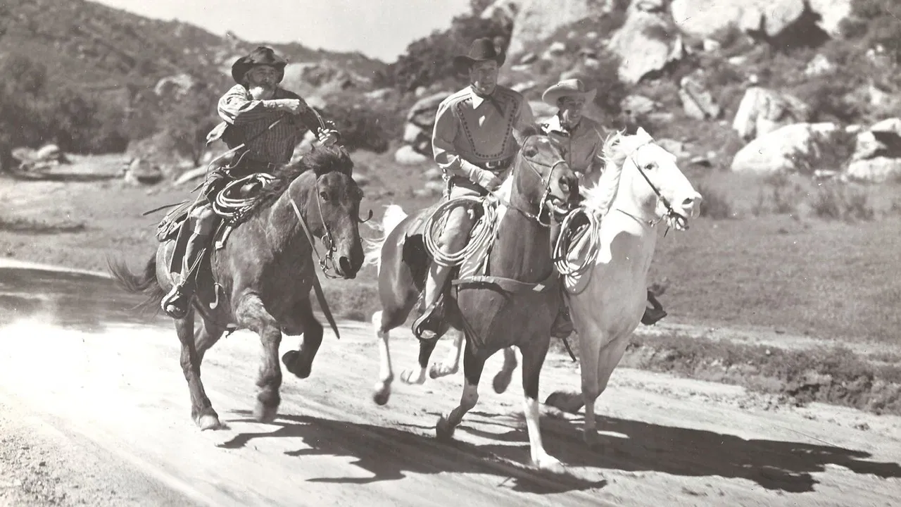 The Man from Thunder River backdrop