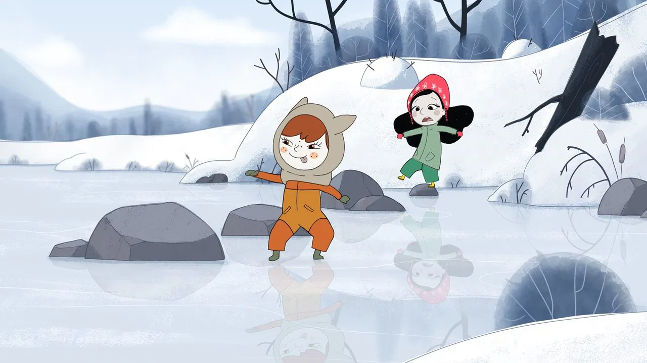 Dounia: The Great White North backdrop