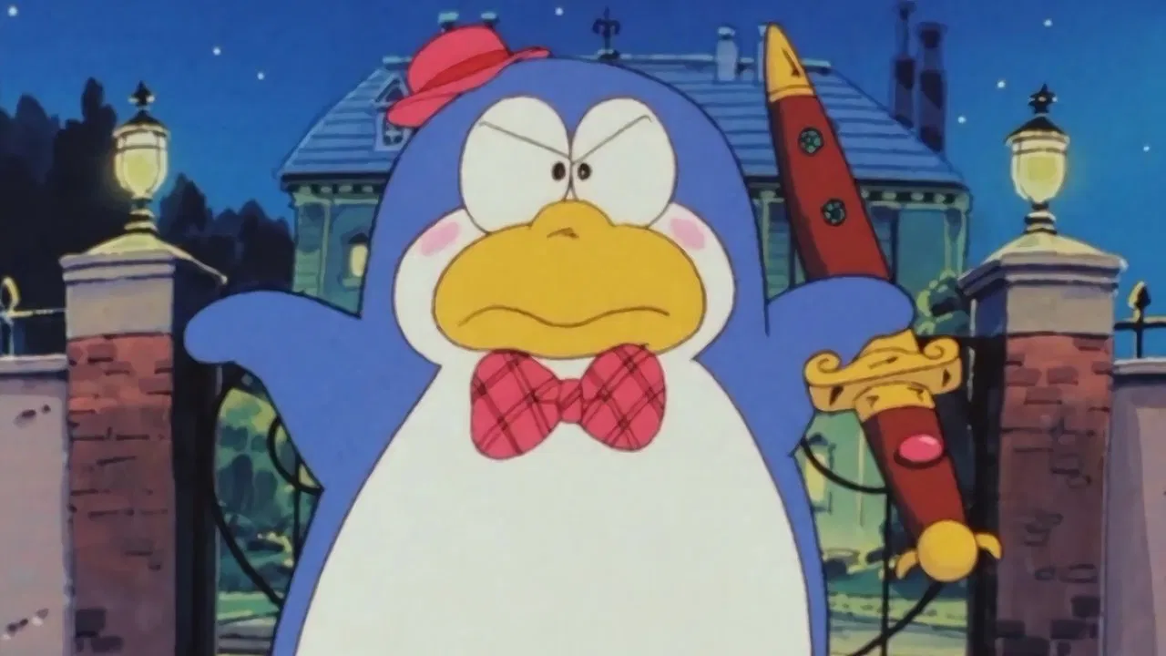 Mr. Pen Pen II backdrop