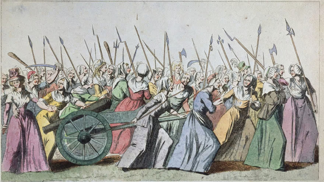 Aux armes, citoyennes ! backdrop