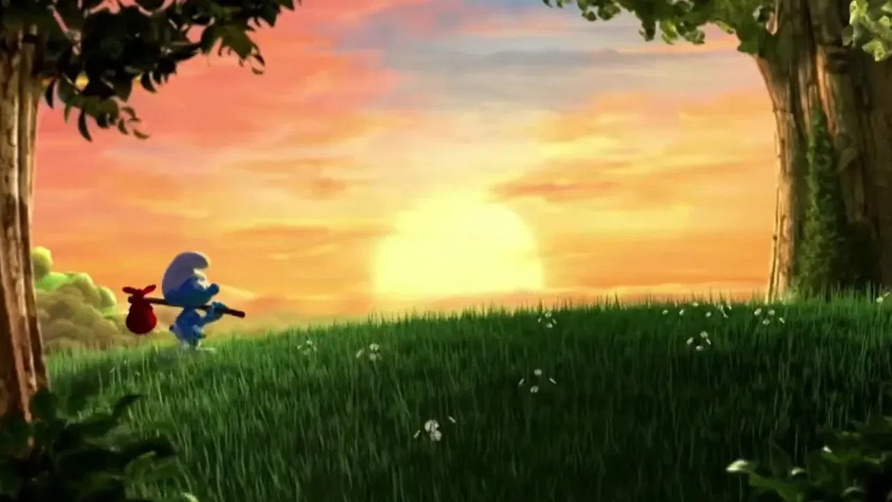 The Smurfs Movie backdrop